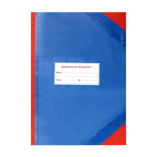 Ambulance Register (100 pages)