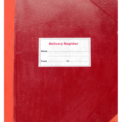 Delivery register (200 pages)