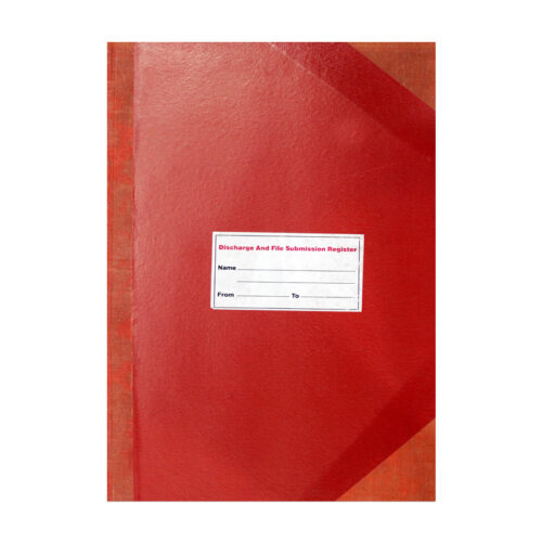 Discharge  Register (400 pages)