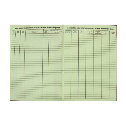 X-Ray Register (200 pages)