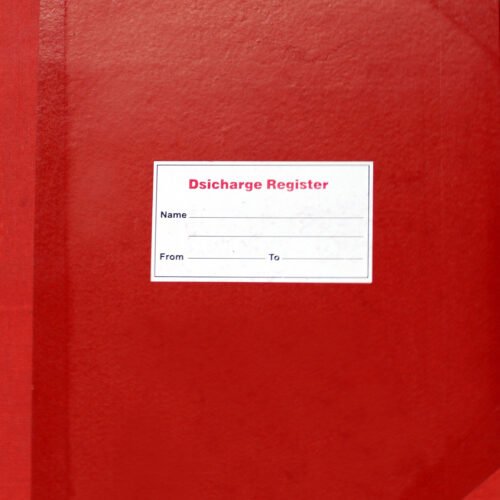 Discharge  Register (300 Pages)