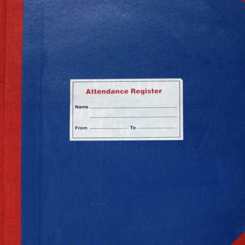 Attendance Register  (200 Pages)