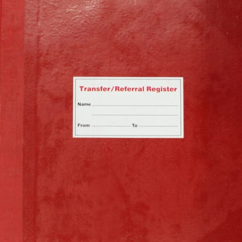 Transfer / Referral Register (200 Pages)