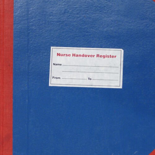 Nurses handover Register (100 Pages)