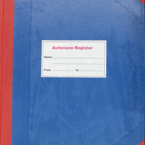 Autoclave Register (200 Pages)