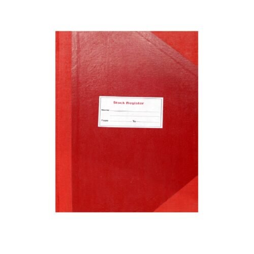 Stock Register (100 Pages)