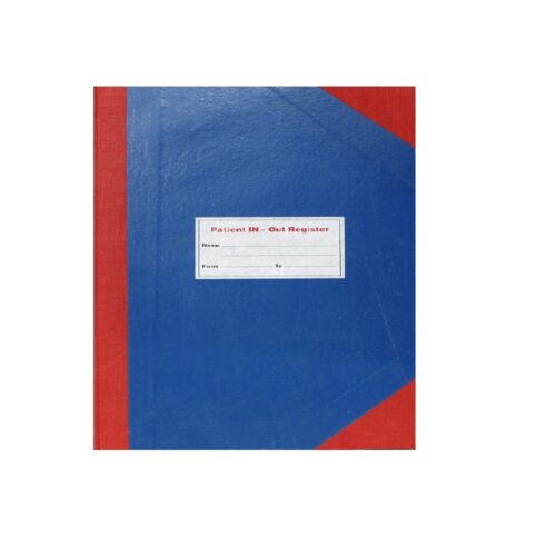 Patient in & Out Register Legal size NABH Format (200 Pages)